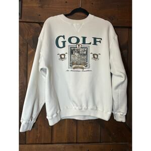 BAC Premier vintage 90s men’s large golf crewneck sweatshirt